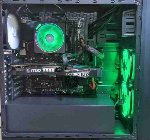 Gaming Desktop | Ryzen 7, RTX 3060 Ti, 1TB SSD, 32GB RAM